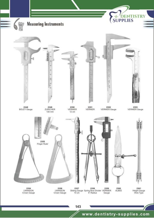 Measuring Instruments,