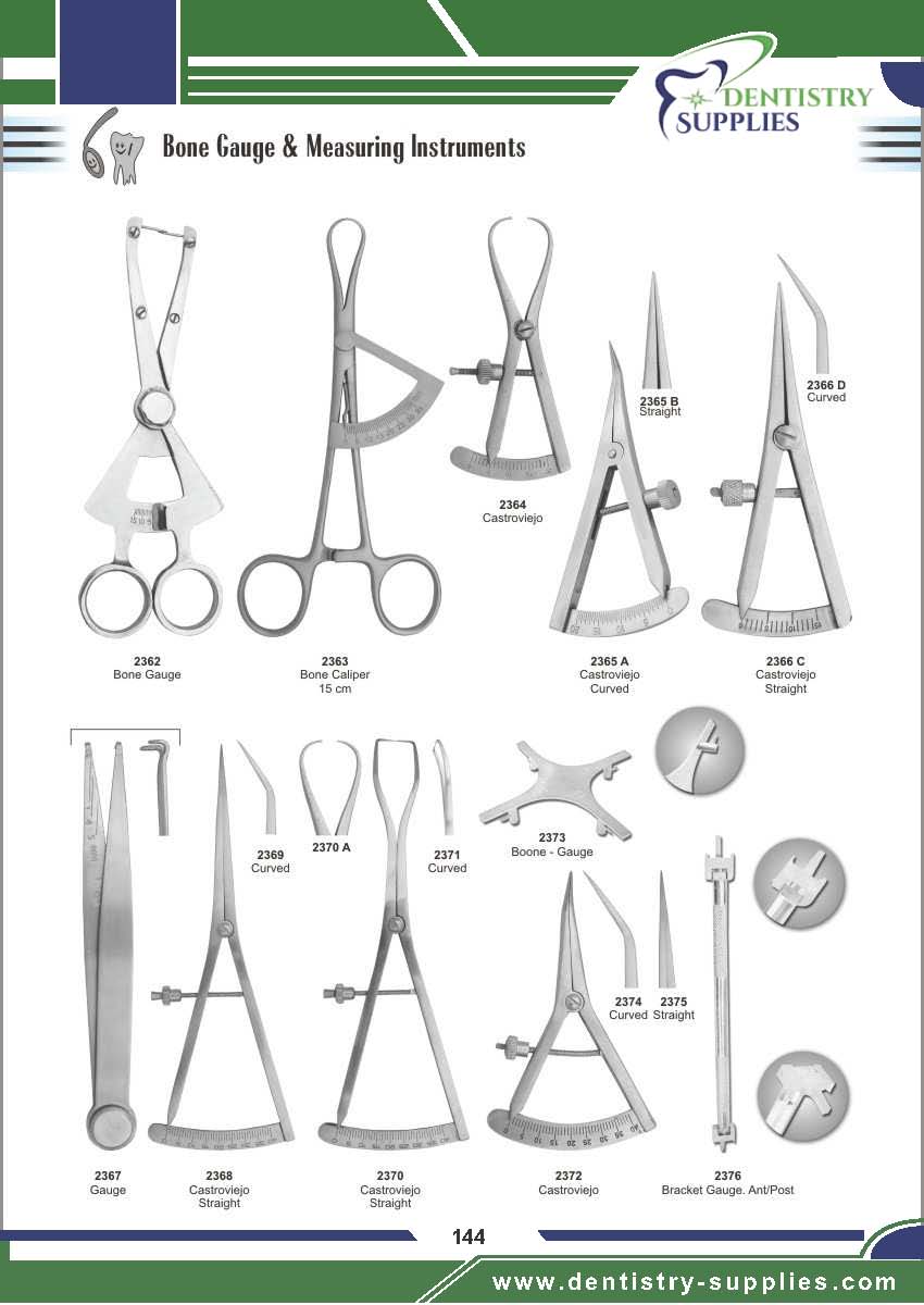 Bone Gauge& Measuring Instrument