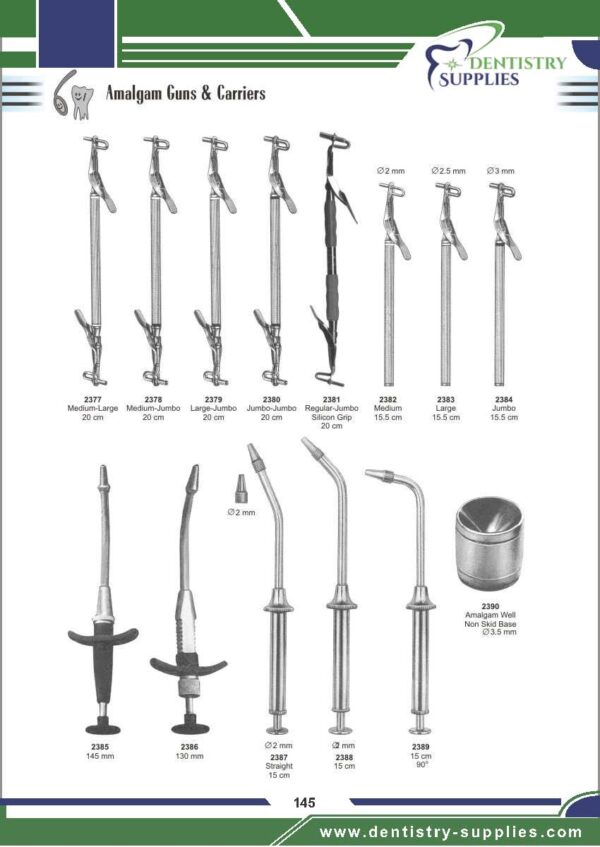 Amalgam Guns & Carriers