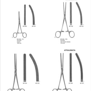 Intestinal Clamps.Soft Elastic