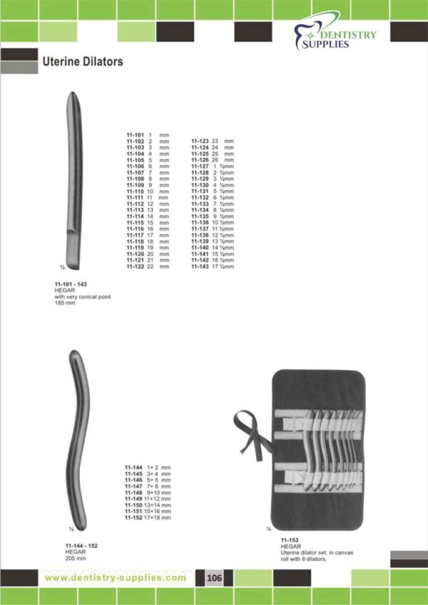 Uterine Dilators