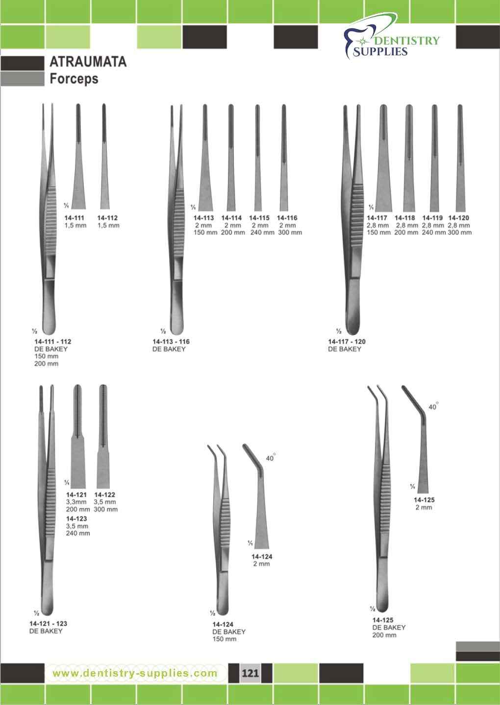 Atraumata Forceps